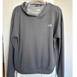 The North Face Women's Gray Hoodie Sweatshirt, Size XL, Like New